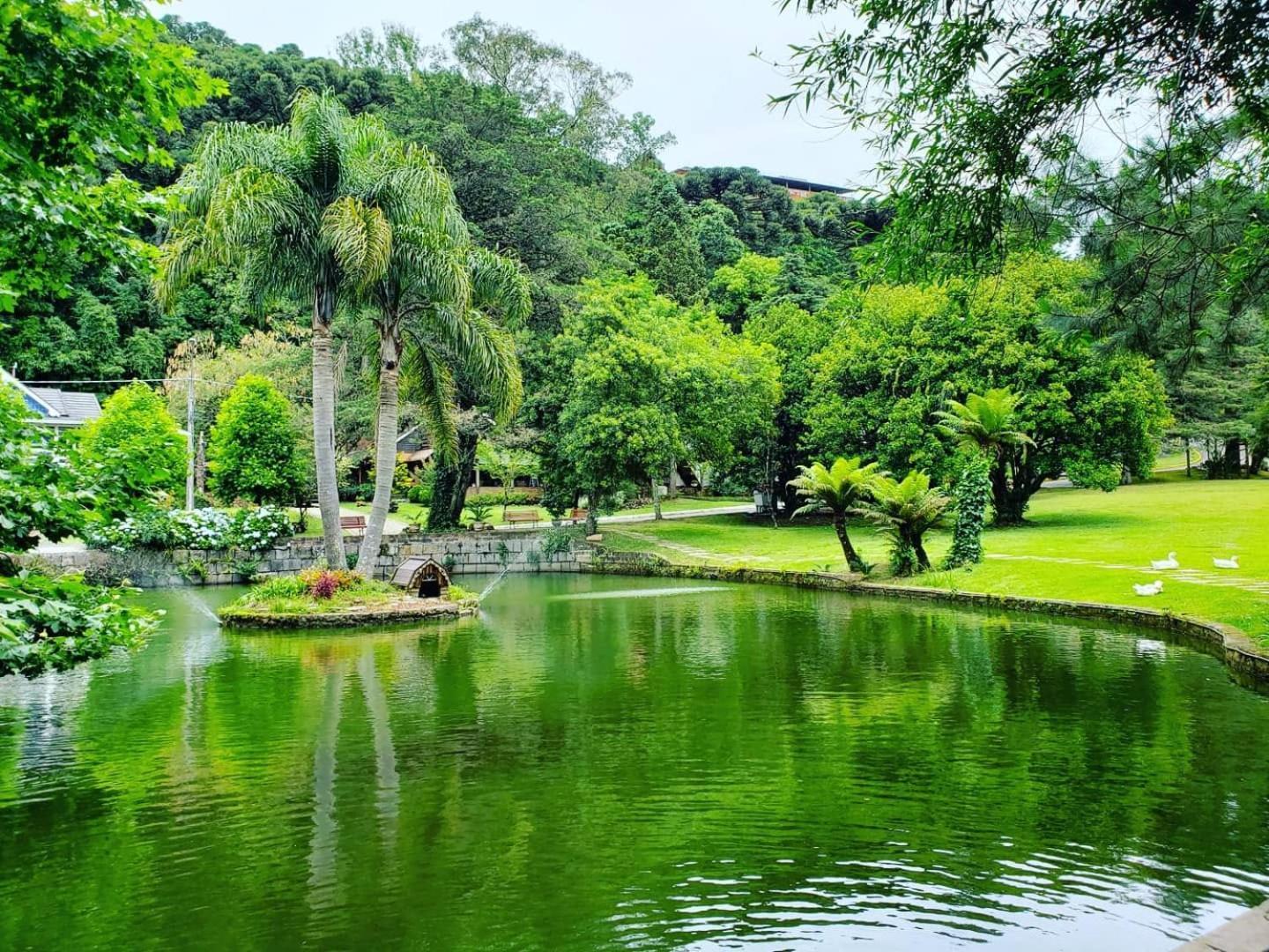 Chalé Vale do Bosque Gramado Exterior foto